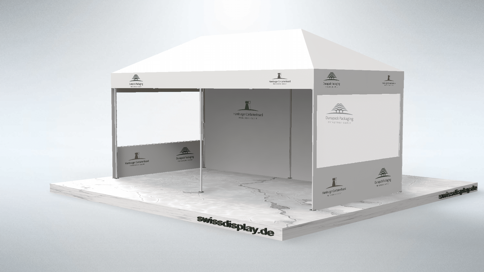 Faltpavillon 3x6m mit 2 Fensterwänden 3x6-faltpavillon-containerboard