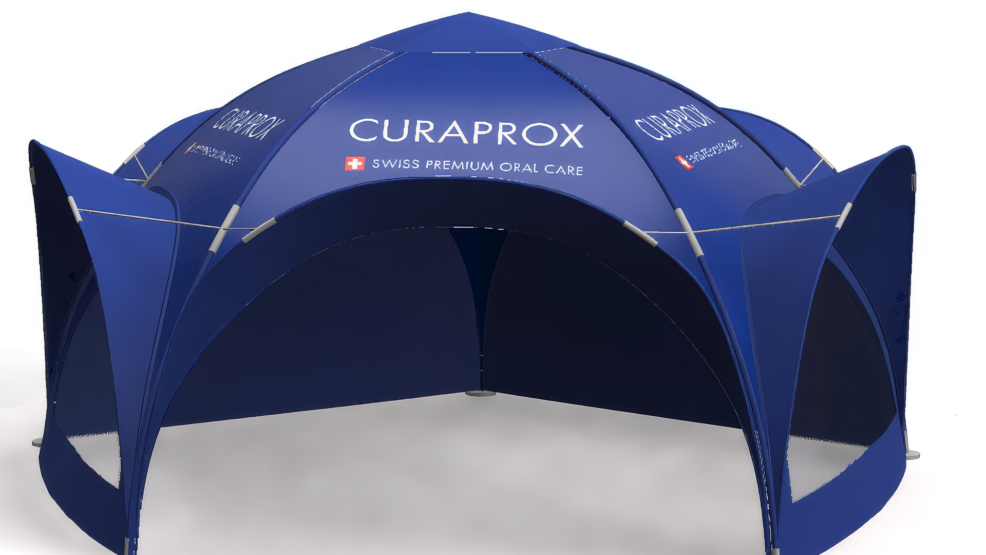 Kuppel-Pavillon 9x9 m Curaprox